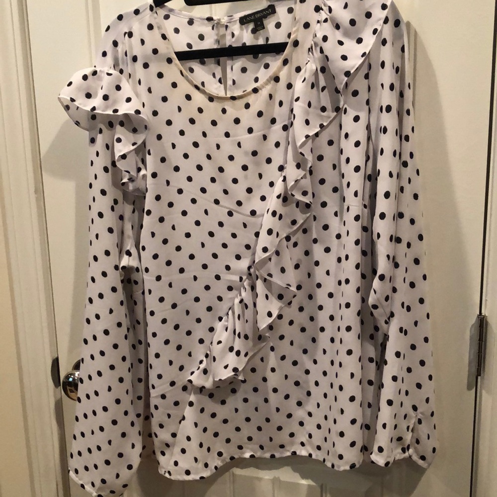 Lane Bryant Ruffle Top